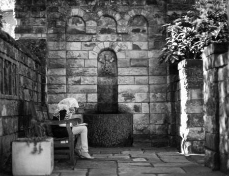 Muslim Girl Bishop's Garden